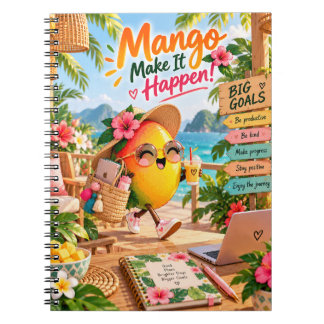 Mango Make It Happen Motivatie Notitieboek