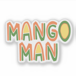 Mango Man Sticker