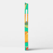 Mango Medley: Tropisch fruitpatroon Case-Mate iPhone Case (Achterkant / Links)