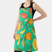 Mango Medley: Tropisch fruitpatroon Schort (Insitu)