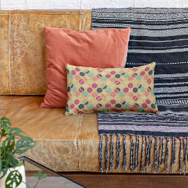 Mango/Mint Groene Gestippelde Decoratieve Worp Kus Kussen