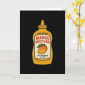 Mango Mosterd 67 Zes Zeven 6-7 - Grappige Brainrot Kaart (Gele Bloem)