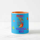 MANGO MUZIEKNOOT ONTWERP BEKER MOK (Midden)