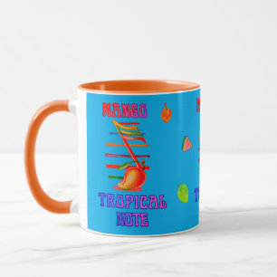 MANGO MUZIEKNOOT ONTWERP BEKER MOK