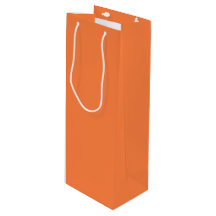 Mango Oranje Wine Gift Bag