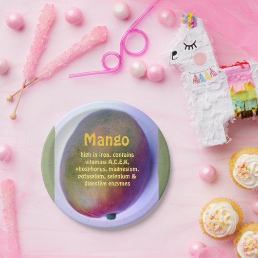 Mango Papieren Bordje (Feest)