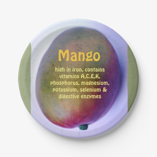 Mango Papieren Bordje (Voorkant)