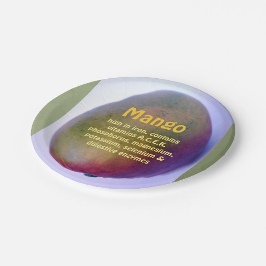 Mango Papieren Bordje (Gekanteld)