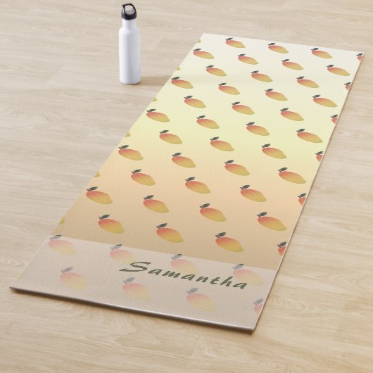 Mango Pattern Yogamat (In situ)