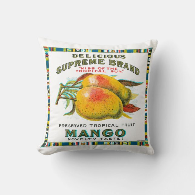 Mango Preserveert Sierkussen (Voorkant)