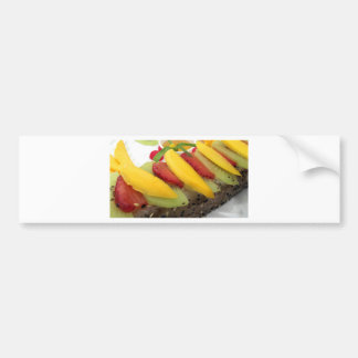Mango Rice Sushi Food Bord Meal Cuisine Bumpersticker