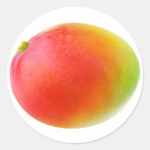 Mango Ronde Sticker (Voorkant)