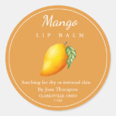 Mango Salve / balsem Label (Voorkant)
