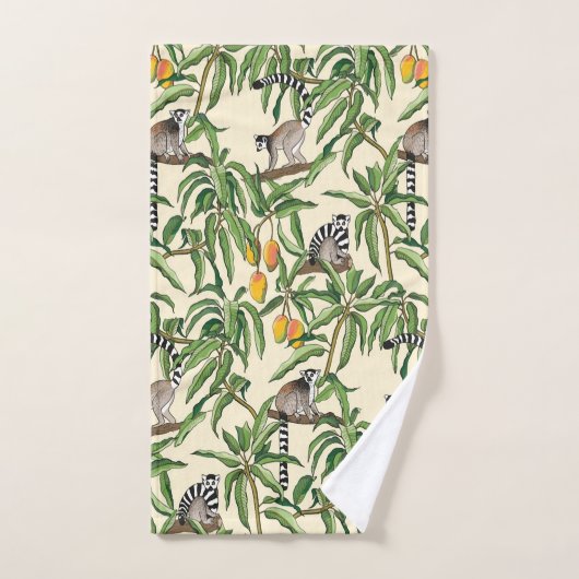 mango seamless pattern bad handdoek (Handdoek)