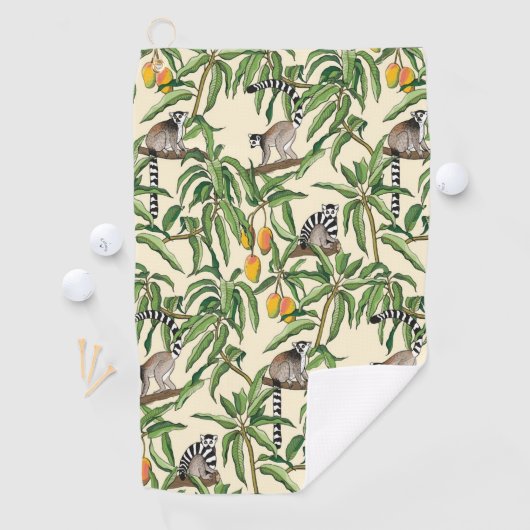 mango seamless pattern golfhanddoek (Insitu)