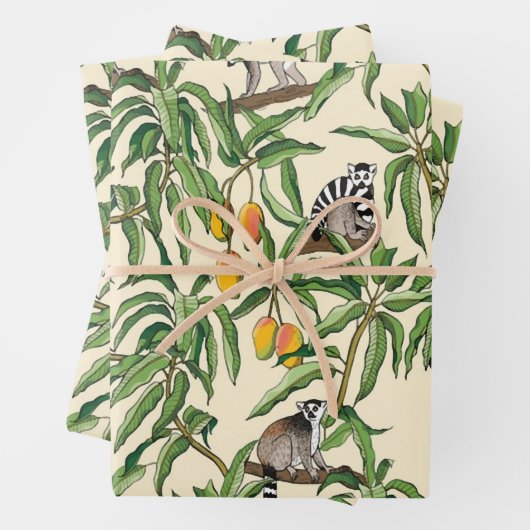 mango seamless pattern inpakpapier vel (In situ)