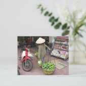 Mango Seller Briefkaart (Staand voorkant)