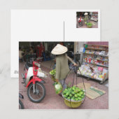 Mango Seller Briefkaart (Voorkant / Achterkant)