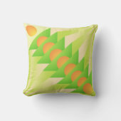 Mango Shot Through Banana Kussen (Voorkant)