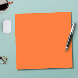 Mango Sinaasappel Stevige Kleur | Klassiek | Elega Notitieblok