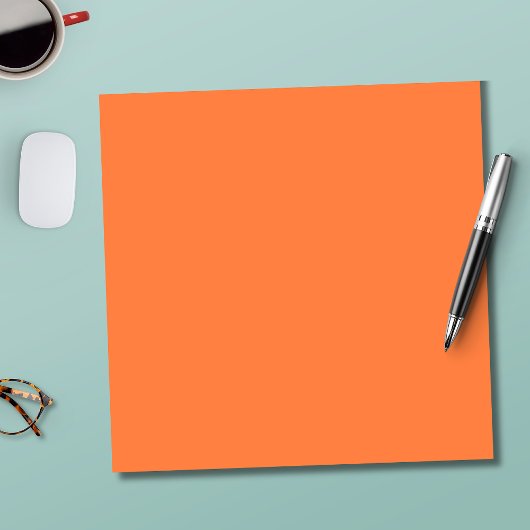 Mango Sinaasappel Stevige Kleur | Klassiek | Elega Notitieblok