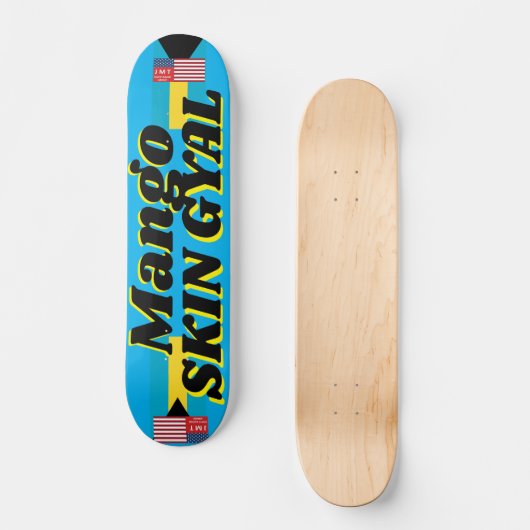 MANGO SKIN GYAL 7 3/4" Skateboard Deck (Voorkant)