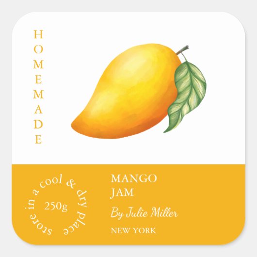 Mango Small Business Label (Voorkant)