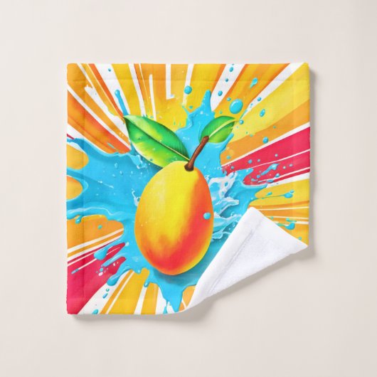 Mango Splash Delight Bad Handdoek (Wasdoekje)