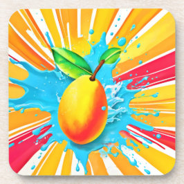 Mango Splash Delight Bier Onderzetter