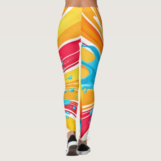 Mango Splash Delight Leggings (Achterkant)