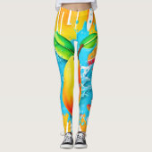Mango Splash Delight Leggings (Voorkant)
