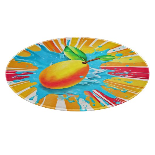 Mango Splash Delight Snijplank (Hoek)