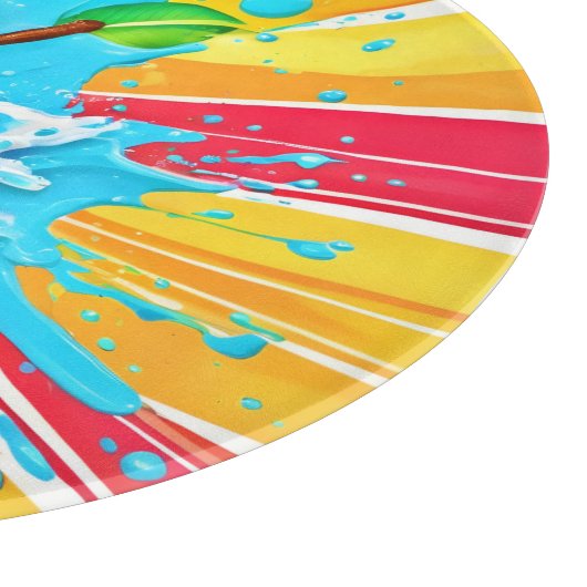 Mango Splash Delight Snijplank (Hoek)