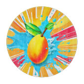 Mango Splash Delight Snijplank (Voorkant)