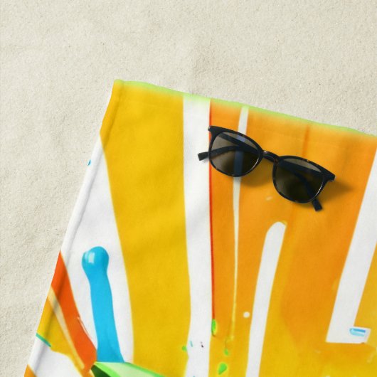 Mango Splash Delight Strandlaken (In situ)