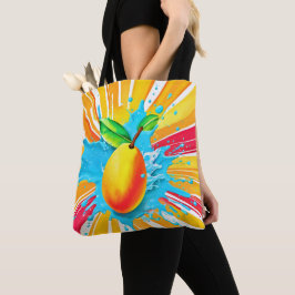 Mango Splash Delight Tote Bag