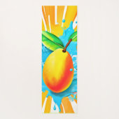 Mango Splash Delight Yogamat (Achterkant)