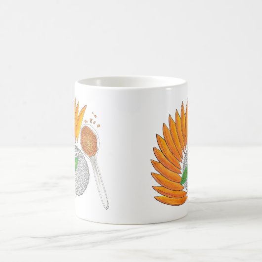 Mango Sticky Rice Dessert Thai Food Cuisine Koffiemok (Center)