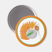 Mango Sticky Rice Dessert Thai Food Cuisine Magneet (Voorkant / Achterkant)