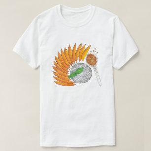 Mango Sticky Rice Dessert Thai Food Cuisine T-shirt