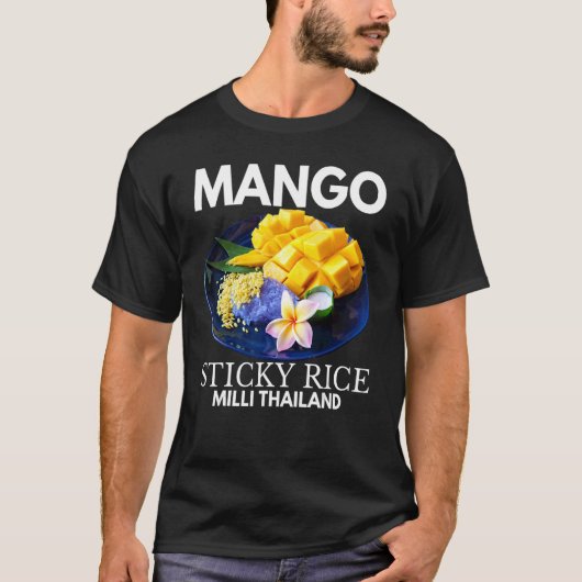 Mango Sticky Rice Milli Thailand Zomer Eten I 1 T-shirt (Voorkant)