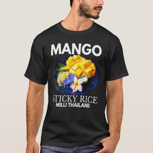 Mango Sticky Rice Milli Thailand Zomer Eten I 1 T-shirt (Voorkant)