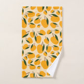 Mango Summer Fruit Pattern Bad Handdoek (Handdoek)
