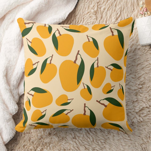 Mango Summer Fruit Pattern Kussen (Deken)
