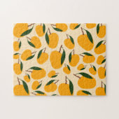 Mango Summer Fruit Pattern Legpuzzel (Horizontaal)
