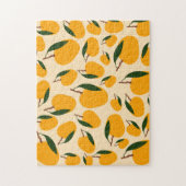 Mango Summer Fruit Pattern Legpuzzel (Verticaal)