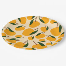 Mango Summer Fruit Pattern