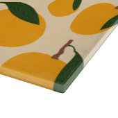 Mango Summer Fruit Pattern Snijplank (Hoek)
