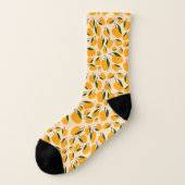 Mango Summer Fruit Pattern Sokken (Links - buitenkant)