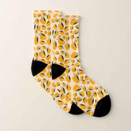 Mango Summer Fruit Pattern Sokken (Paar)